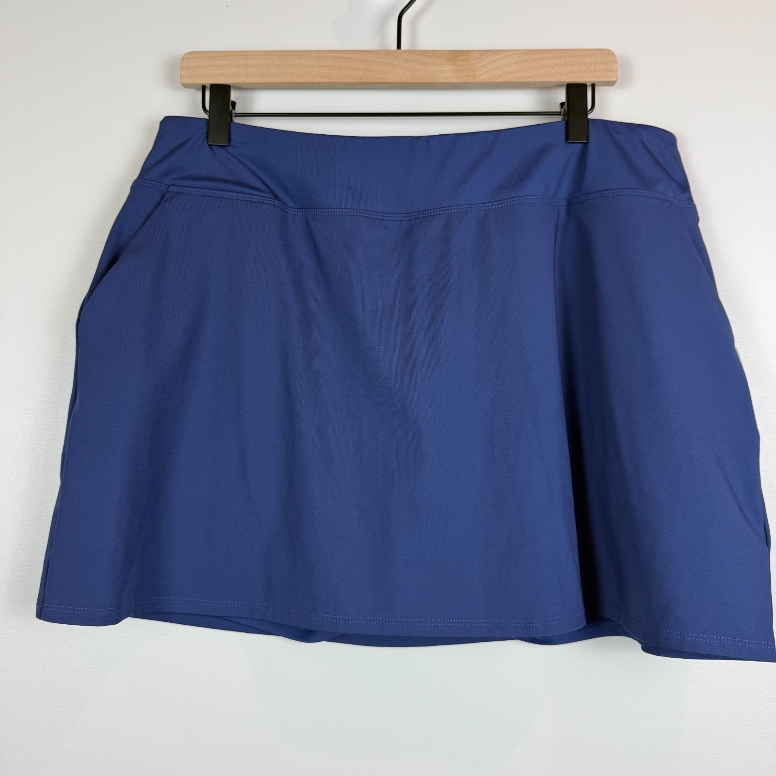 Tommy Bahama Active Skirt Skort Xl Blue Stretch Performance Pickleball Golf Prep